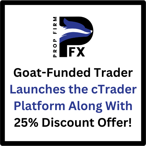 Goat-Funded Trader Launches the cTrader Platform Along With 25% Discount Offer! 1 Goat-Funded Trader Launches the cTrader Platform Along With 25% Discount Offer!