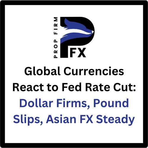 Global Currencies React to Fed Rate Cut Dollar Firms, Pound Slips, Asian FX Steady