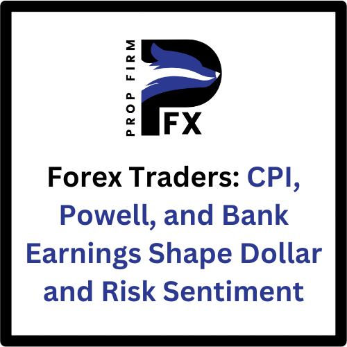 Forex Traders CPI, Powell, and Bank Earnings Shape Dollar and Risk Sentiment
