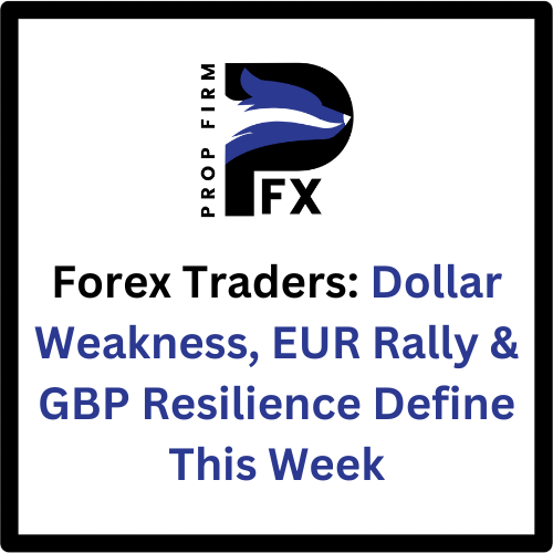 Forex Traders Dollar Weakness, EUR Rally & GBP Resilience Define This Week