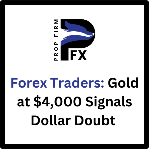 Forex Traders: Gold at $4,000 Signals Dollar Doubt 1 Forex Traders Gold at $4,000 Signals Dollar Doubt