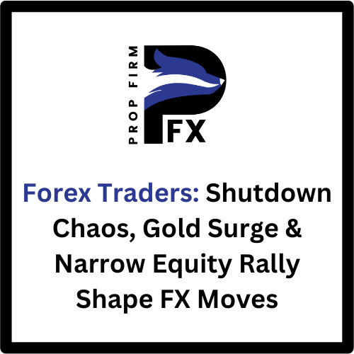 Forex Traders Shutdown Chaos, Gold Surge & Narrow Equity Rally Shape FX Moves