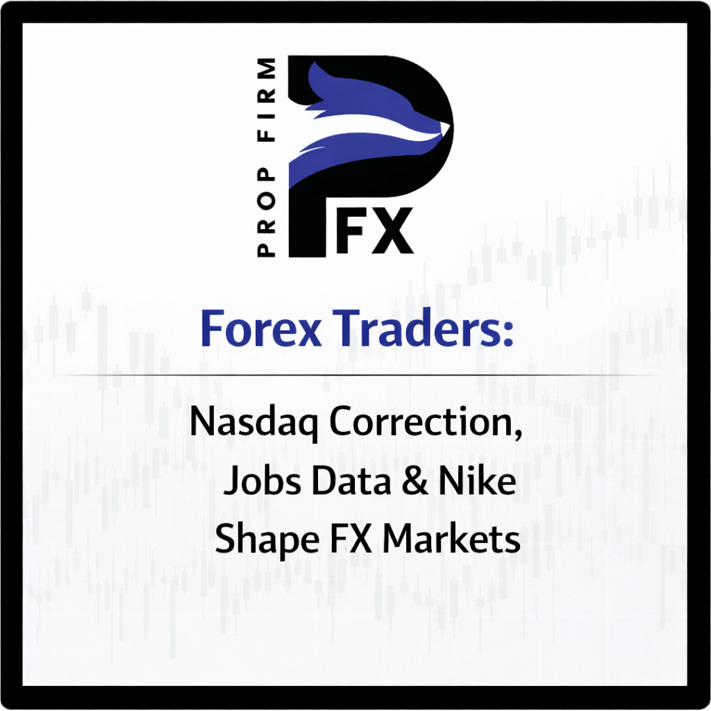 Forex Traders: Nasdaq Correction, Jobs Data & Nike Shape FX Markets 1